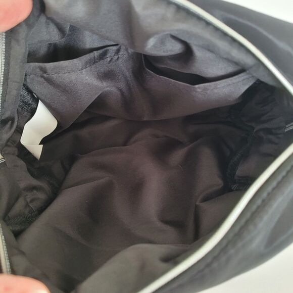 Dolce&Gabbana Beauty Black Nylon Toiletry Cosmetic Bag Case Pouch Zip Medium New - Picture 3 of 8